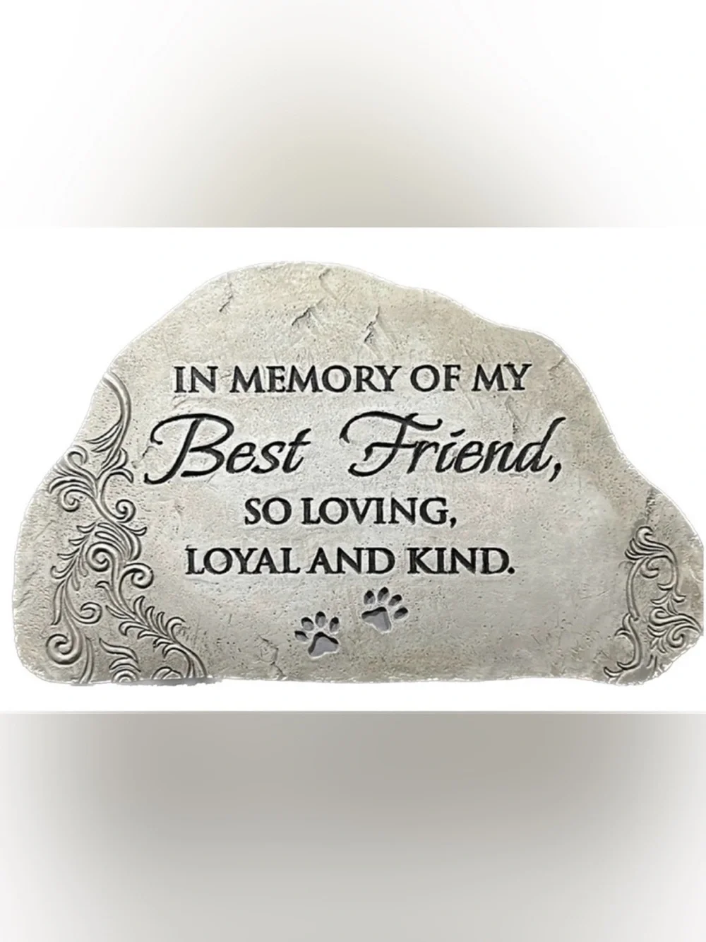 GANZ~In Loving Memory of My Best Friend…🐾 Stepping Stone/Wall Plaque~NWOT!!